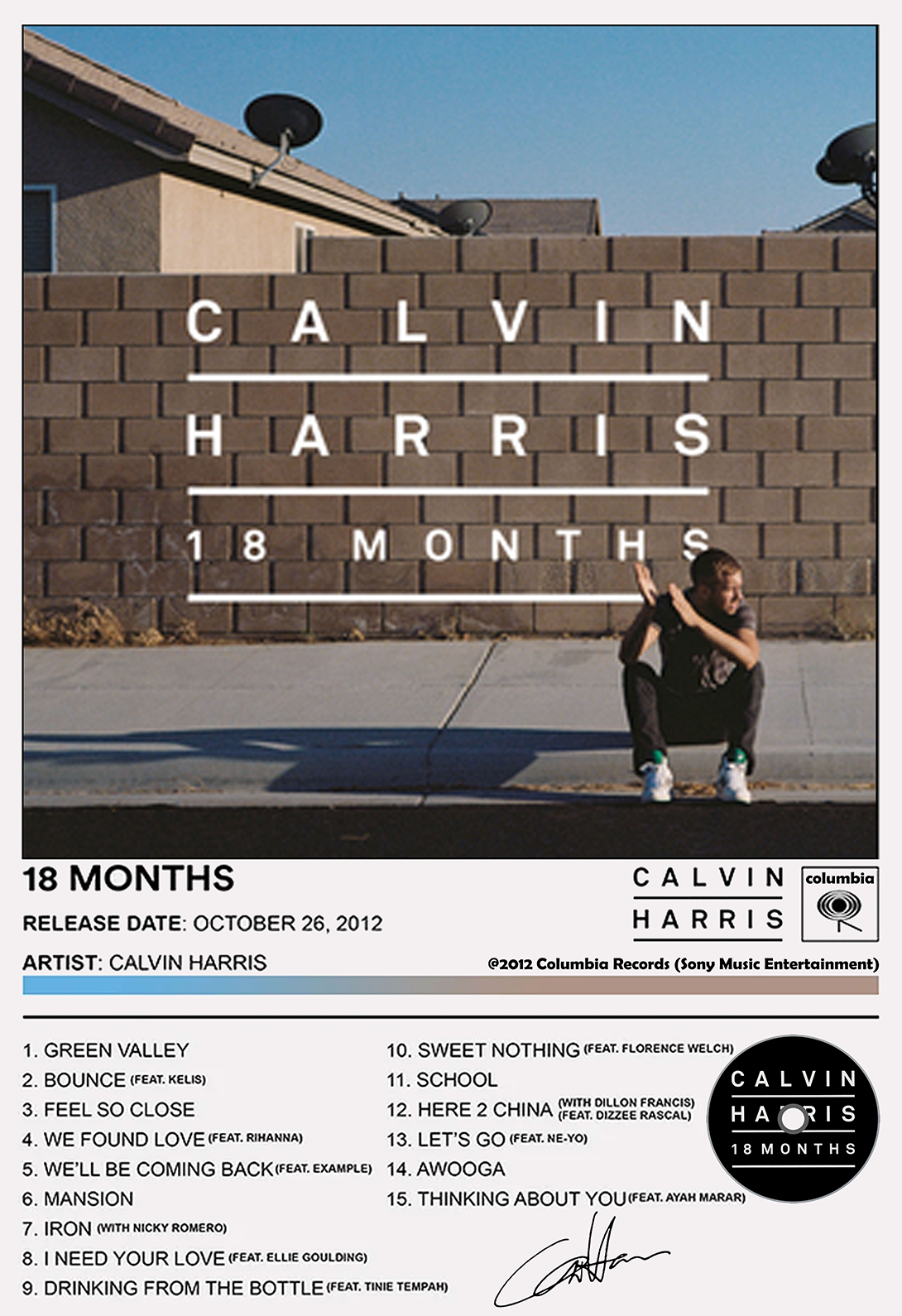 Calvin Harris - 18 Months